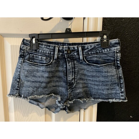 Denizen From Levi’s, Festival Shorts, Dark Acid Wash Denim, Size: 5 - Picture 1 of 5